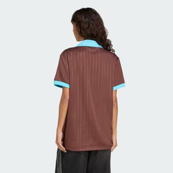 adidas Women's  Originals Graphic Soccer-Inspired Jersey - Picture 2 of 5